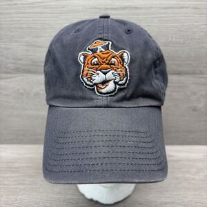 Vintage The Franchise Auburn Tigers Aubie Fitted Hat XL War Eagle Old Logo Navy